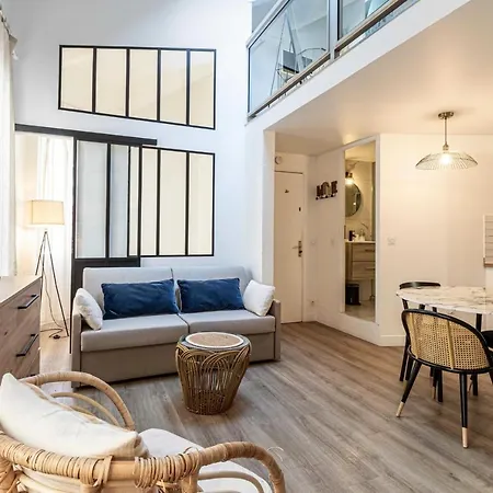 Apartment Renovated Duplex - Croisette Golden Square *